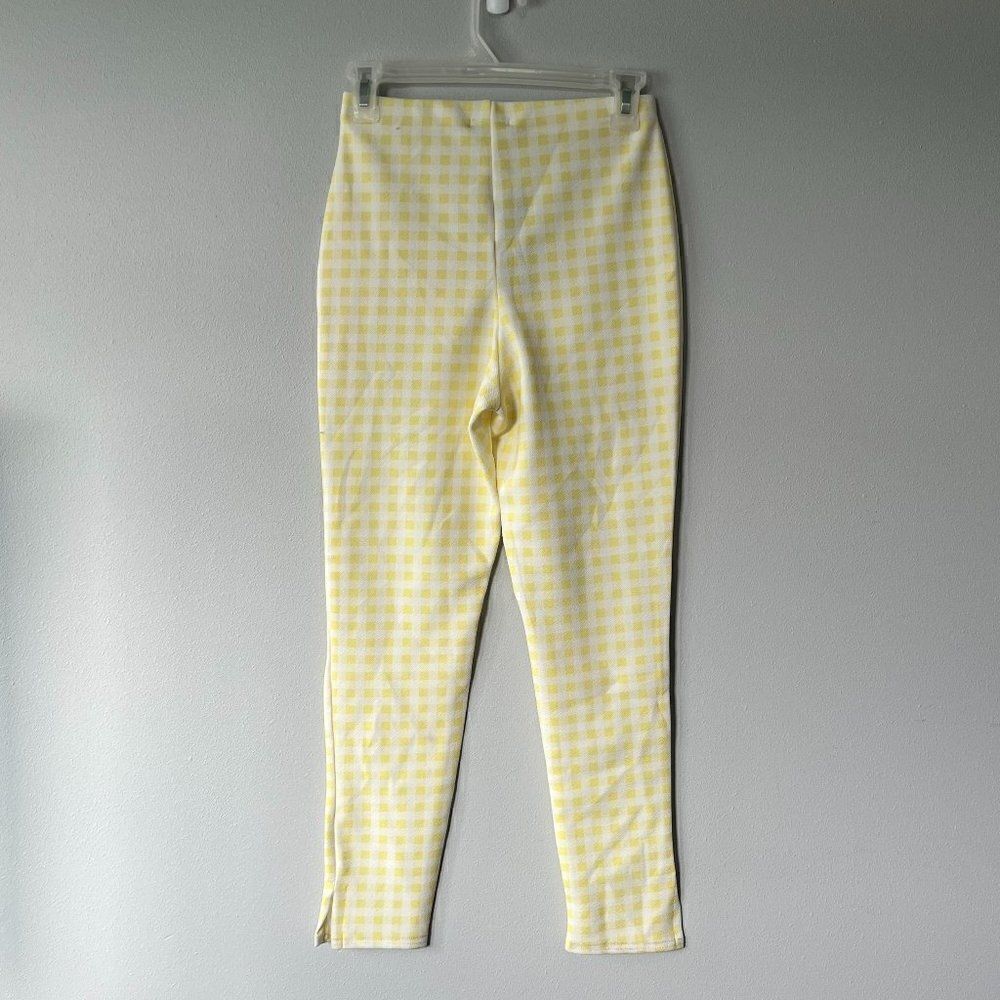 Boohoo Skinny Leg Checkered Pant Size 4 NWT! - Picture 4 of 8